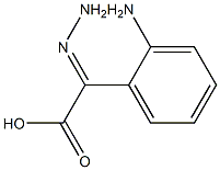 (2-aminophenyl)(hydrazono)acetic acid Struktur