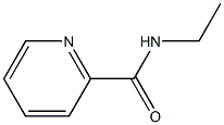 N-ethyl-2-pyridinecarboxamide Struktur