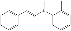 Dimethylaniline-styrene Struktur