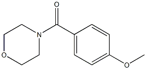 (4-methoxyphenyl)(4-morpholinyl)methanone Struktur