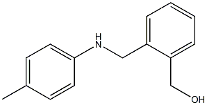 [2-(4-toluidinomethyl)phenyl]methanol Struktur