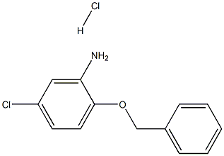 2-(benzyloxy)-5-chloroaniline hydrochloride Struktur