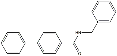 N-benzyl[1,1'-biphenyl]-4-carboxamide Struktur