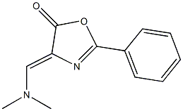 4-[(Z)-(dimethylamino)methylidene]-2-phenyl-1,3-oxazol-5-one Struktur