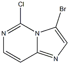 3-bromo-5-chloroimidazo[1,2-c]pyrimidine Struktur