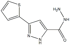 3-(Thiophen-2-yl)-1H-pyrazole-5-carbohydrazide ,97% Struktur