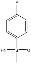 S-Methyl-S-(4-fluorophenyl) sulfoximine ,90% Struktur