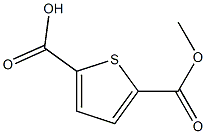 Thiophene-2,5-dicarboxylic acid monomethyl ester ,97% Struktur