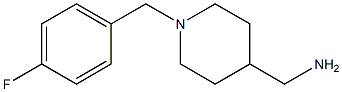 [1-(4-fluorobenzyl)piperidin-4-yl]methylamine Struktur