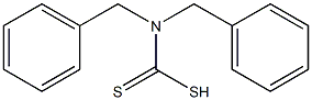 Dibenzyldithiocarbamic acid Struktur