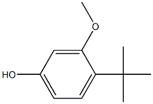 4-tert-Butyl-3-methoxyphenol Struktur