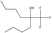 5-(Trifluoromethyl)-5-nonanol Struktur