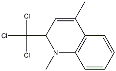 1,4-Dimethyl-2-trichloromethyl-1,2-dihydroquinoline Struktur