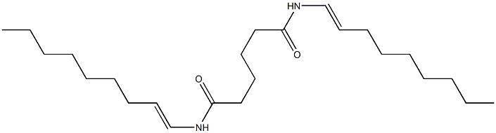 N,N'-Di(1-nonenyl)adipamide Struktur