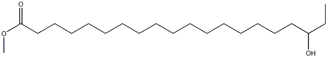 18-Hydroxyicosanoic acid methyl ester Struktur