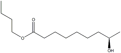 [R,(-)]-8-Hydroxynonanoic acid butyl ester Struktur