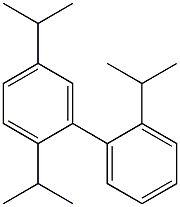 2,2',5'-Triisopropyl-1,1'-biphenyl Struktur