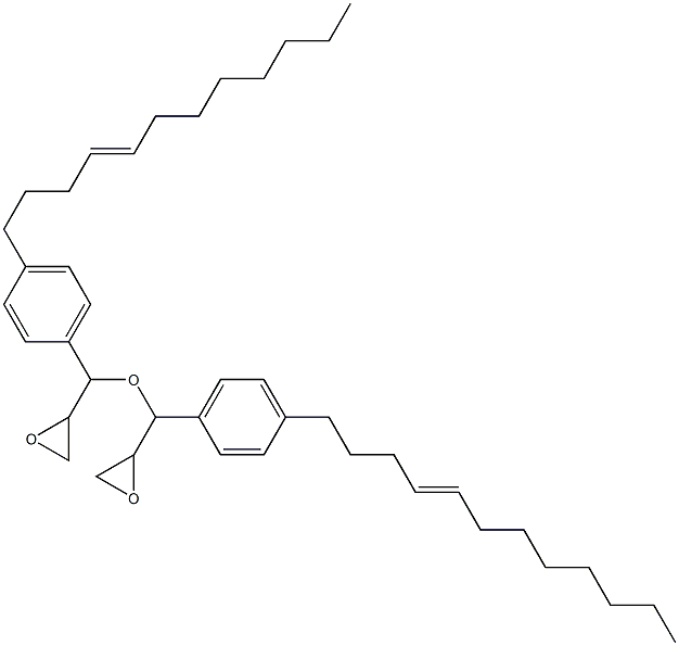 4-(4-Dodecenyl)phenylglycidyl ether Struktur