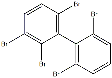 2,2',3,6,6'-Pentabromo-1,1'-biphenyl Struktur