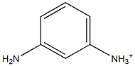 3-Aminoanilinium Struktur