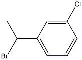 3-Chloro-1-(1-bromoethyl)benzene Struktur