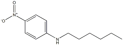 N-Hexyl-4-nitrobenzenamine Struktur