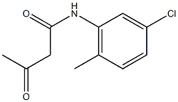 3'-Chloro-6'-methylacetoacetanilide Struktur