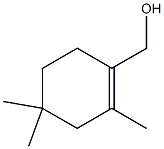 2,4,4-Trimethyl-1-cyclohexene-1-methanol Struktur