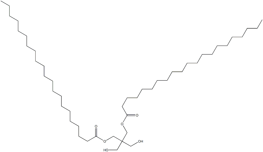 Dihenicosanoic acid 2,2-bis(hydroxymethyl)-1,3-propanediyl ester Struktur