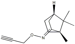 (1S,4S)-1,7,7-Trimethylbicyclo[2.2.1]heptan-2-one O-(2-propynyl)oxime Struktur