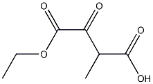 3-Methyloxaloacetic acid 1-ethyl ester Struktur