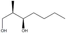 (2R,3R)-2-Methyl-1,3-heptanediol Struktur