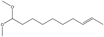 8-Decenal dimethyl acetal Struktur