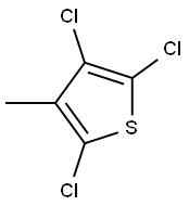 2,4,5-Trichloro-3-methylthiophene Struktur