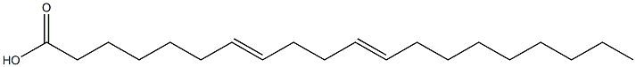 7,11-Icosadienoic acid Struktur