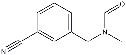 [Methyl(3-cyanobenzyl)amino]formaldehyde Struktur