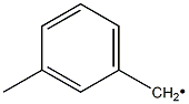 m-Methylbenzyl radical Struktur