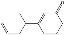 1-(1-Penten-4-yl)-1-cyclohexen-3-one Struktur