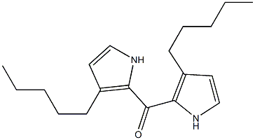 Pentyl(1H-pyrrol-2-yl) ketone Struktur