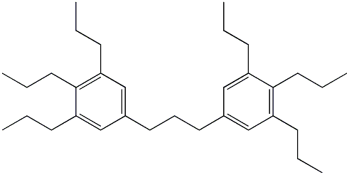 5,5'-(1,3-Propanediyl)bis(1,2,3-tripropylbenzene) Struktur