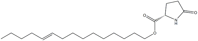 (S)-5-Oxopyrrolidine-2-carboxylic acid 10-pentadecenyl ester Struktur