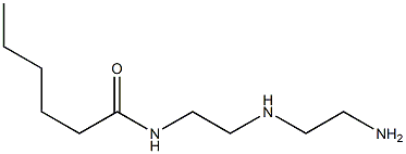 N-[2-[(2-Aminoethyl)amino]ethyl]hexanamide Struktur