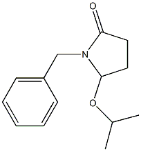 5-Isopropoxy-1-[benzyl]pyrrolidin-2-one Struktur