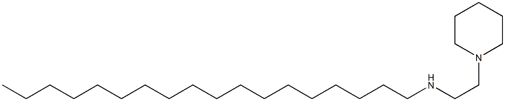 N-Octadecylpiperidine-1-ethanamine Struktur