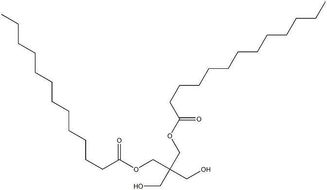 Ditridecanoic acid 2,2-bis(hydroxymethyl)-1,3-propanediyl ester Struktur