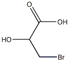 (-)-3-Bromo-D-lactic acid Struktur