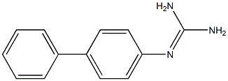 2-(Biphenyl-4-yl)guanidine Struktur