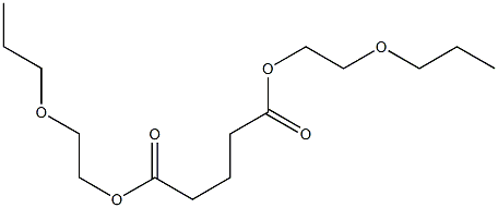 Glutaric acid bis(2-propoxyethyl) ester Struktur