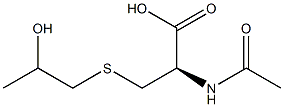 N-Acetyl-S-(2-hydroxypropyl)cysteine Struktur