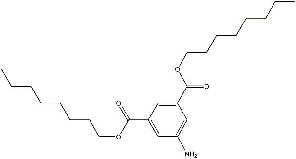 5-Aminoisophthalic acid dioctyl ester Struktur